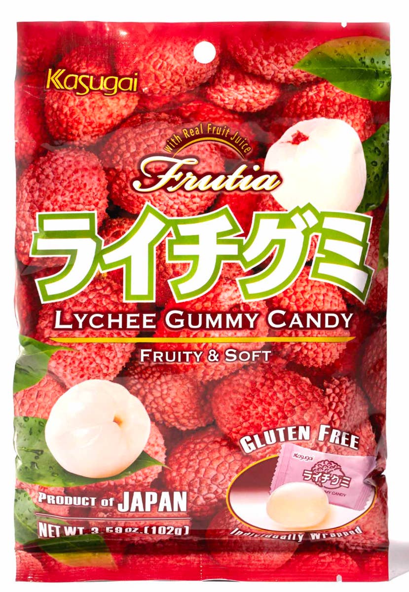 L&F Universal Goods - Wholesale Gummy - Kasugai Frutia Lychee Gummy 12/3.59OZ