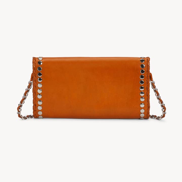 Hiawatha Feather Wallet Antique Tan for wholesale on Faire2