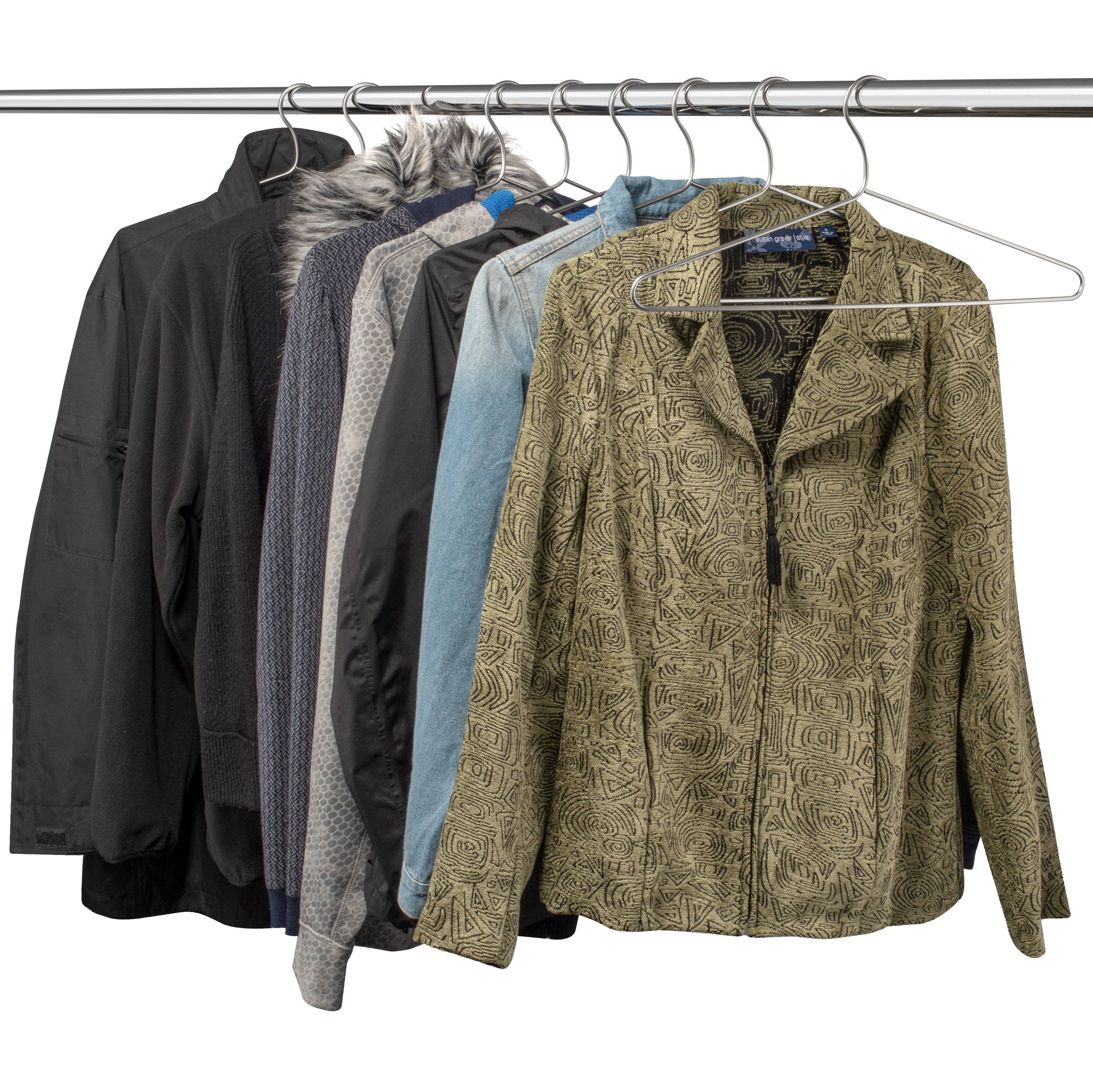 Ergodebrands - Wholesale Clothes Hangers - USTECH Elite Hotel Styled Steel Standard Shaped Hanger5