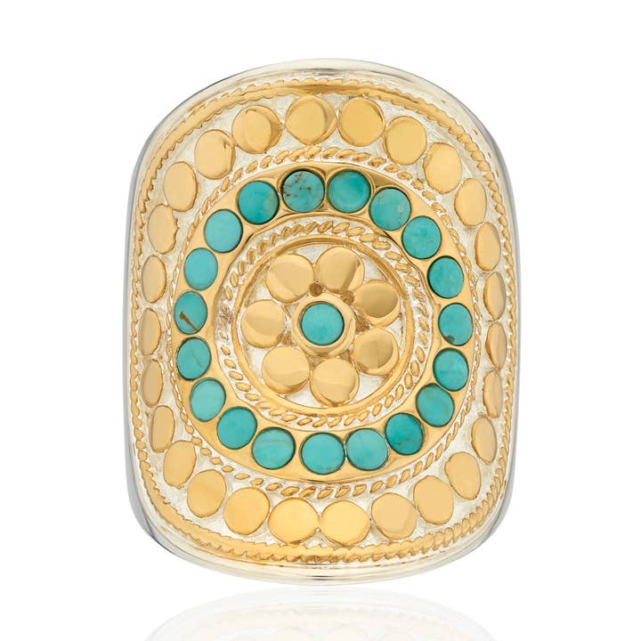 Flora Saddle Ring for wholesale by Anna Beck Jewelry | Handmade in Bali