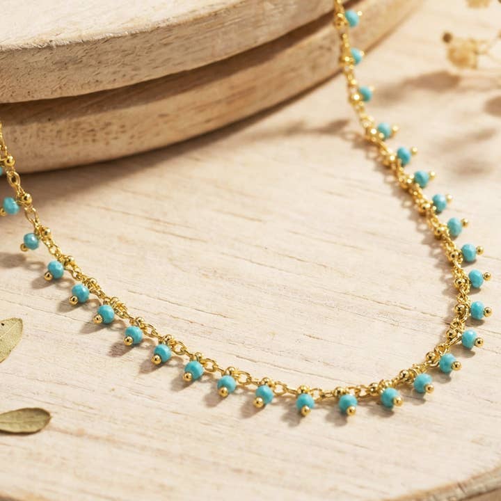 Delicate Beaded Necklace for wholesale by Verna Artisan Works