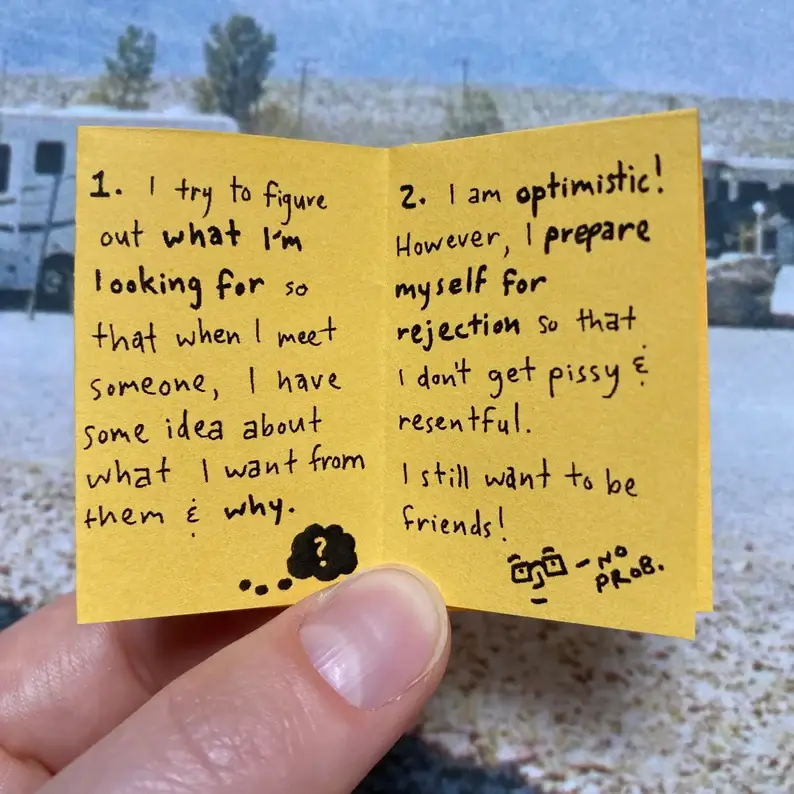 Pleasure Pie - Wholesale Romance Novel - Solicitation Skill Set: A Guide to Respectfully Hitting on People | Feminist sex education tiny zine1