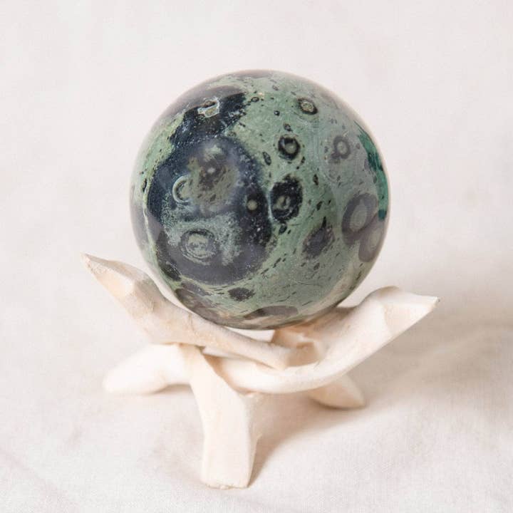 Tiny Rituals - Wholesale Spiritual Stone/Crystal - Kambaba Jasper Sphere - AAA Premium Quality80