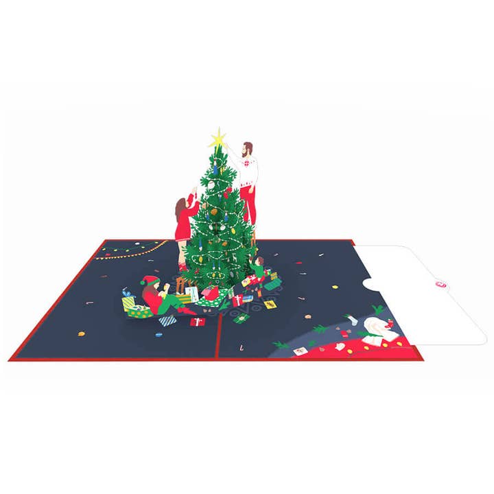 Unipop Cards, LLC - Wholesale Christmas Card - Christmas Tree Pop Up Card - Christmas pop up card5