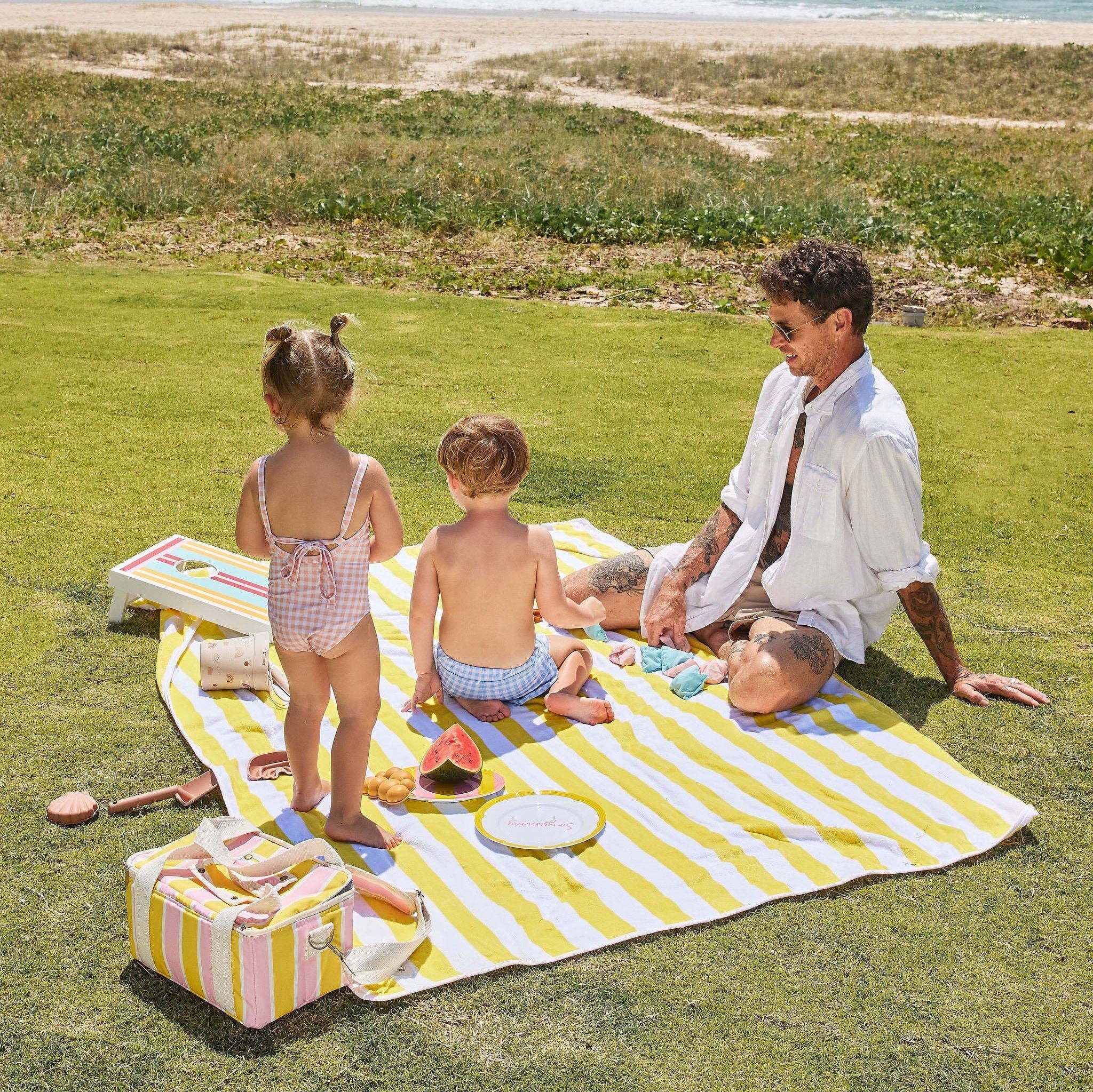 STYLD. - Wholesale Beach Towel - Burleigh Striped Boyfriend Towel™1