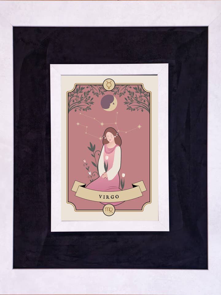 Virgo with White Terra Cotta and Fabric for wholesale by The Brightener Group