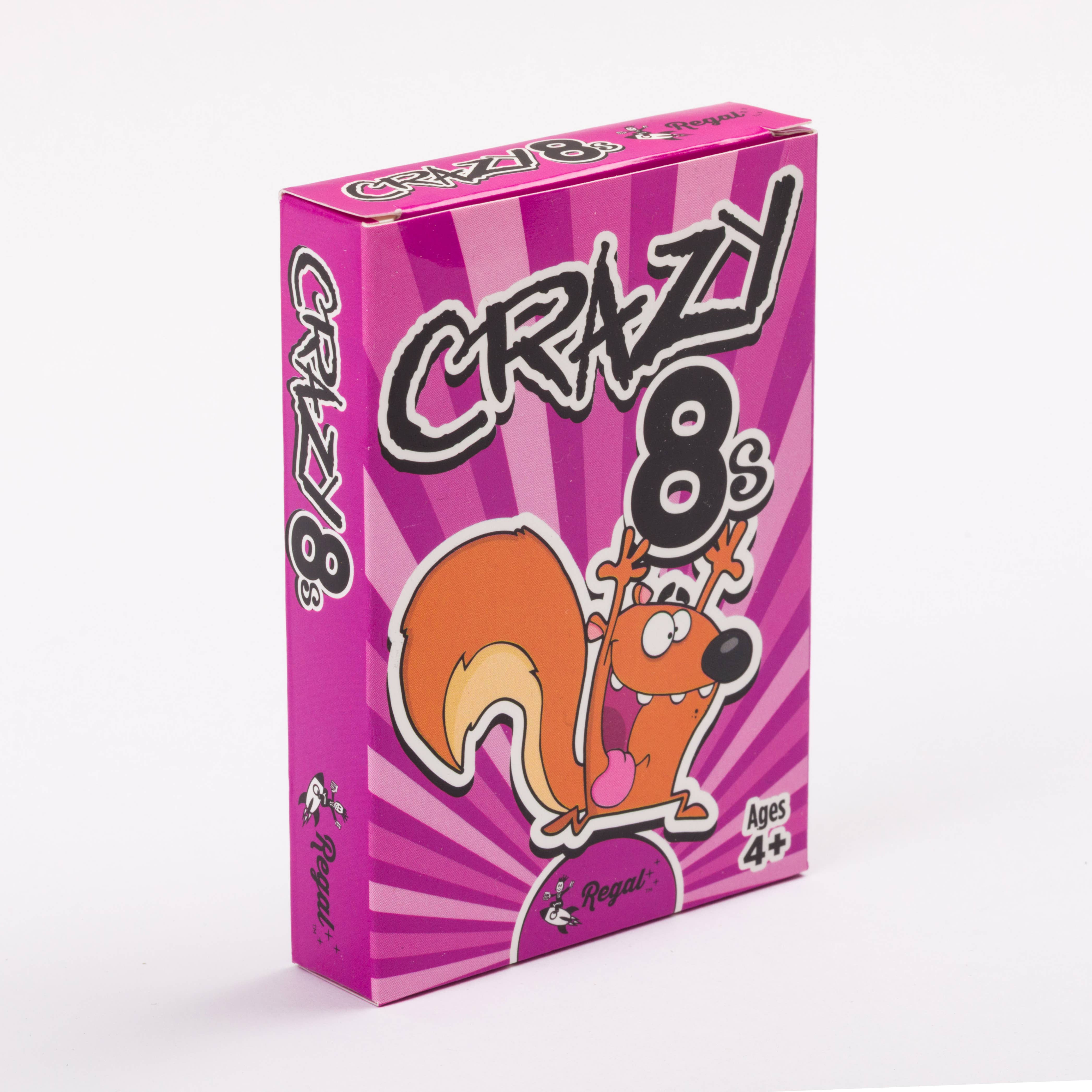Regal Games - Vente Jeux de cartes - Recharge PDQ Jeux de cartes pour enfants - Jeu de cartes Crazy 8's3