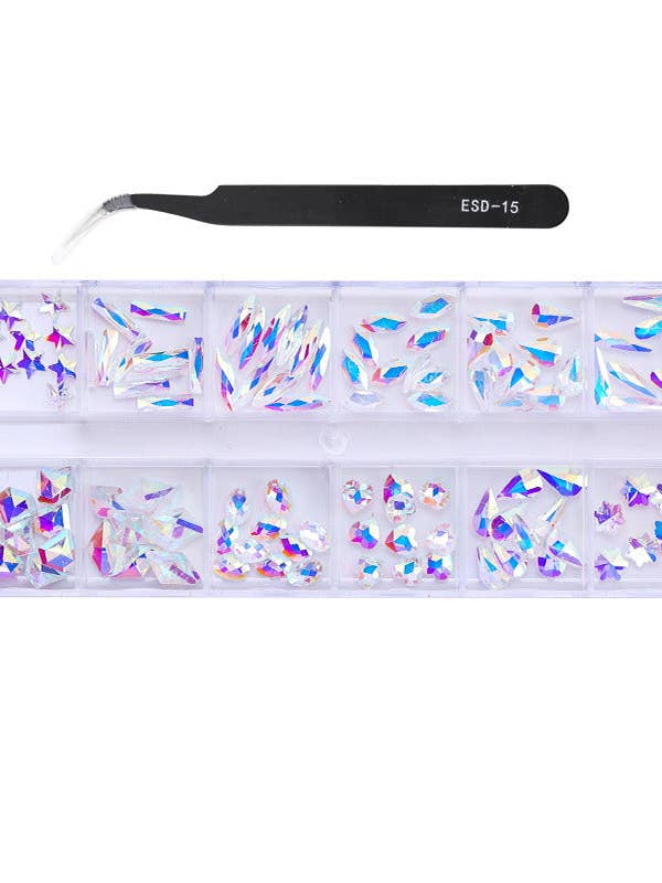 DIY Geometric Nail Rhinestones Set MIS0734 for wholesale by Ole