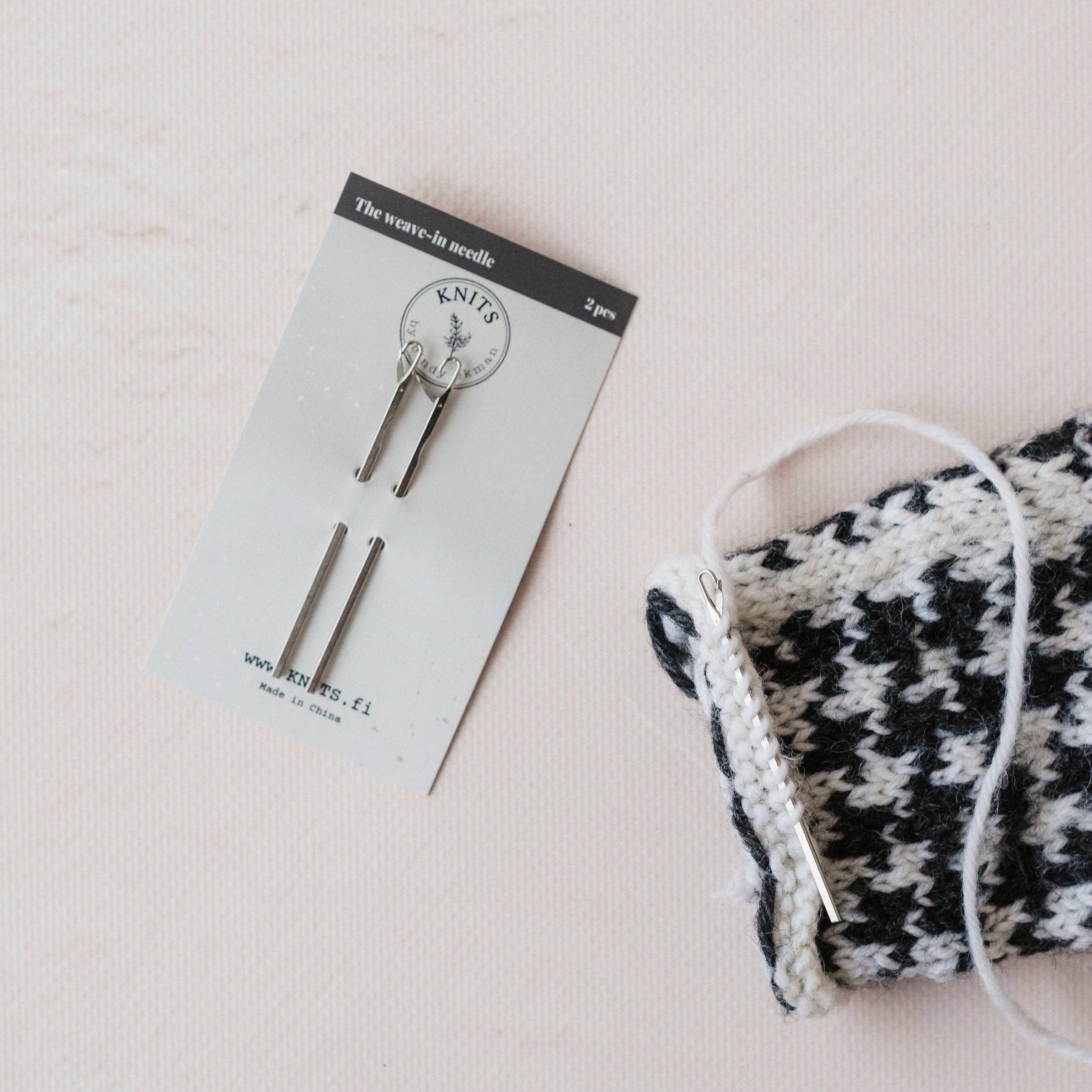 KNITS by ce AB – wholesale Knitting/Crochet Supplies – Weave-in needle 2 pcs2