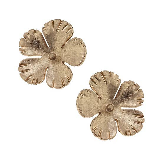 Suzie Q USA - Wholesale Stud/Post Earrings - Geranium Earrings0