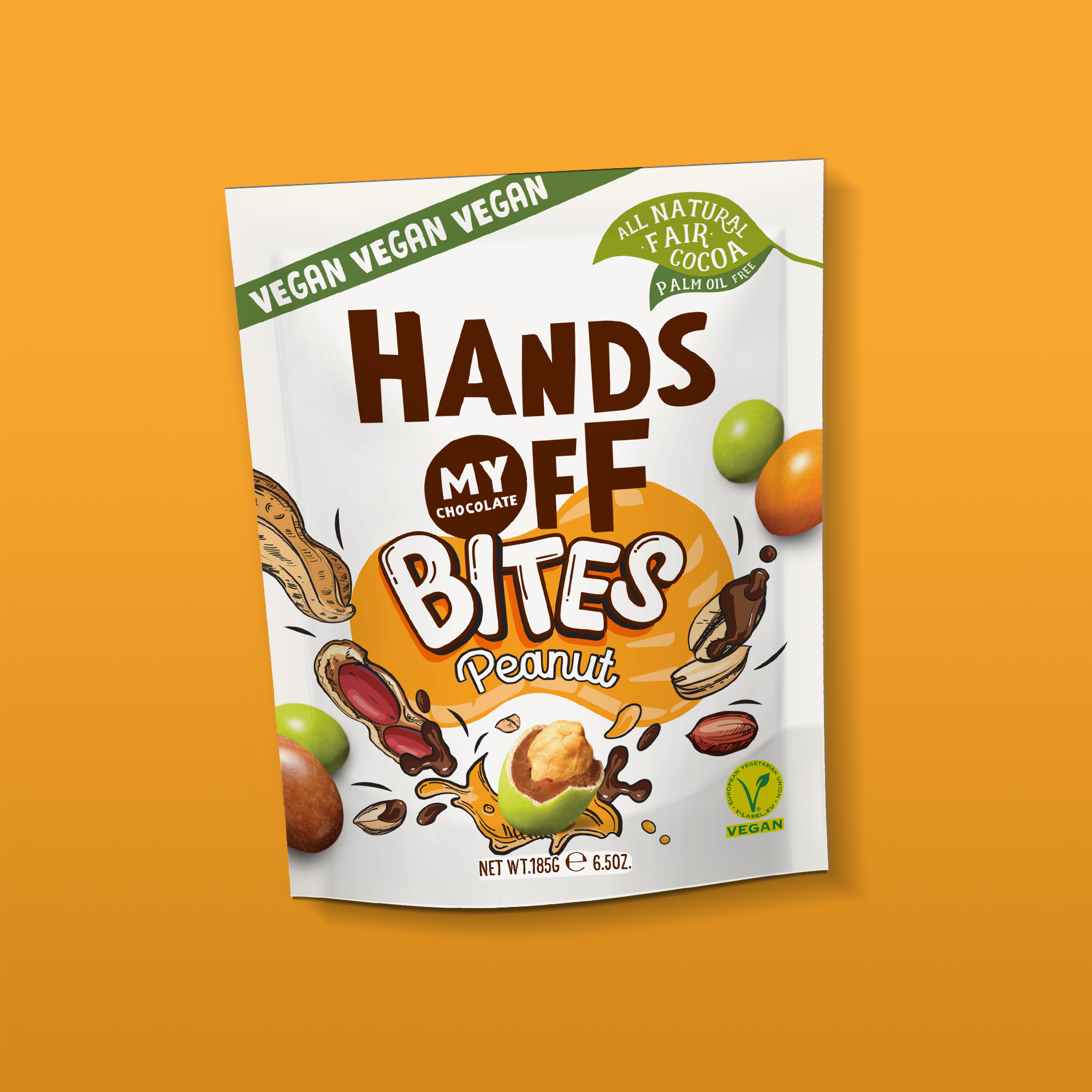 Hands Off - Wholesale Chocolate Covered Sweets - Peanut Bites0