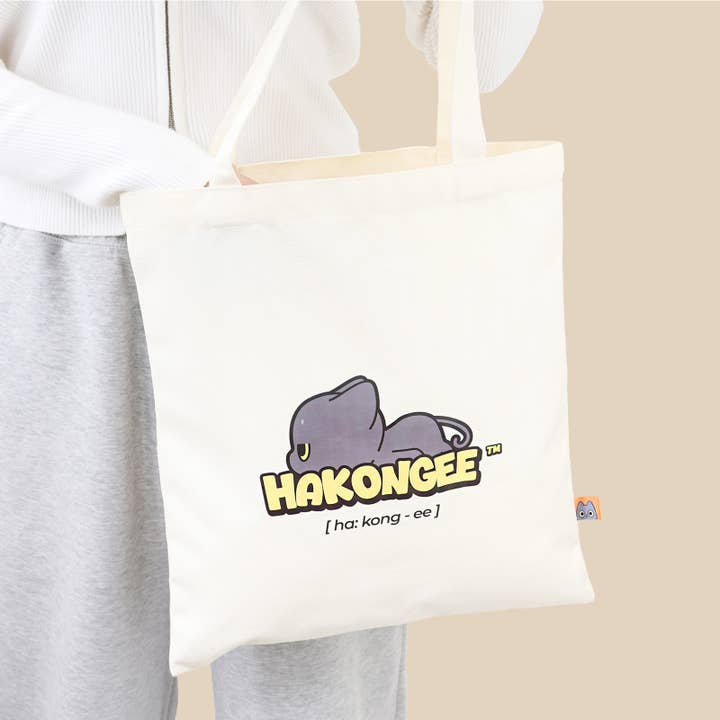 BCZShop - Wholesale Tote Bag - Unisex - Hakongee - Canvas Tote Bag Basic (Angry Cat)2