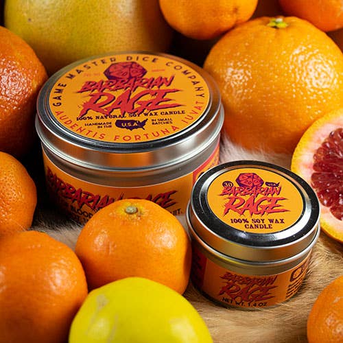 Game Master Dice – wholesale Travel candles – Barbarian Rage Gaming Candle10