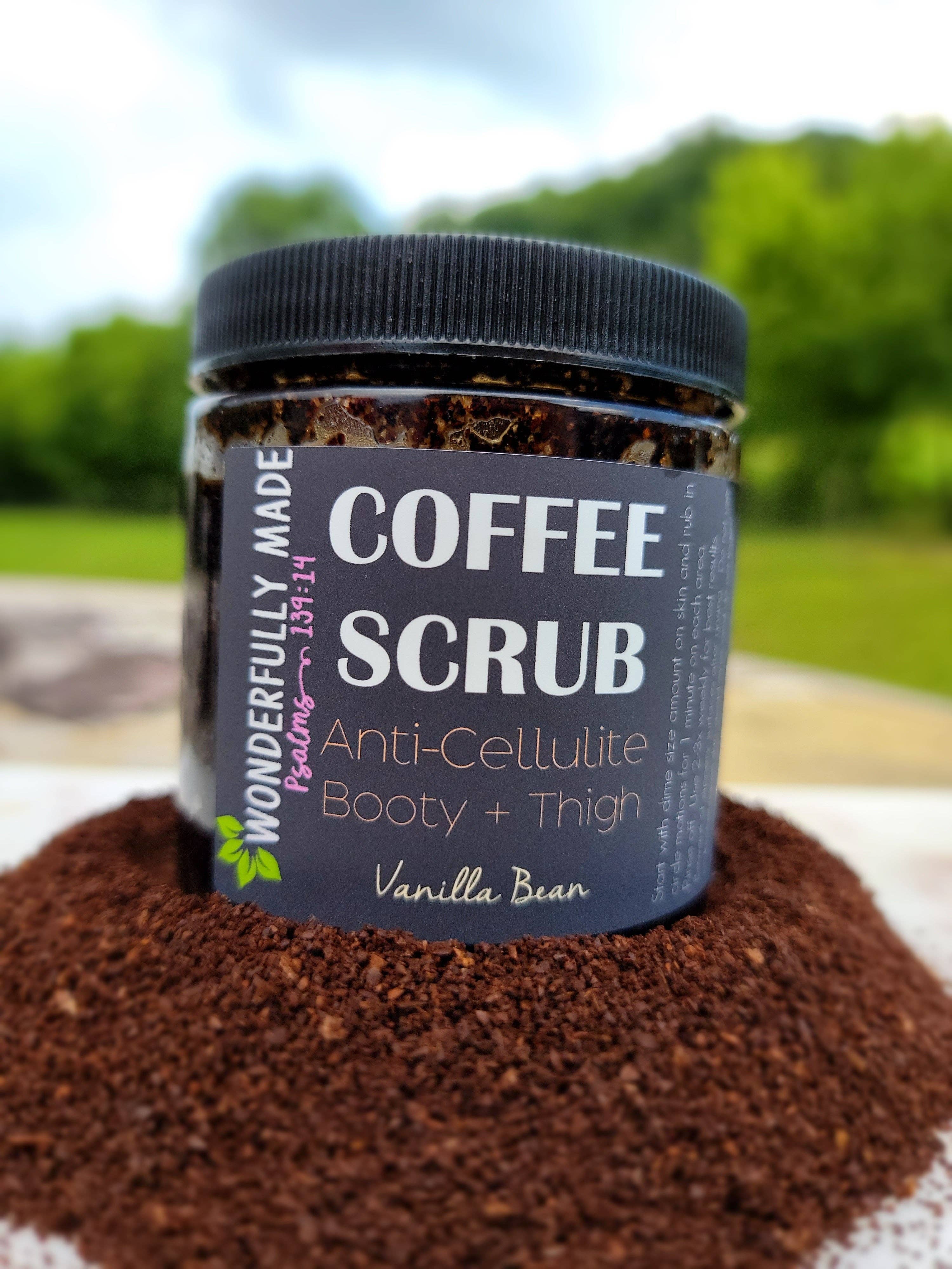 Wonderfully Made .love - Wholesale Body Scrub/Exfoliant - Coffee Scrub Anti-Cellulite Polish for Booty and Thigh2