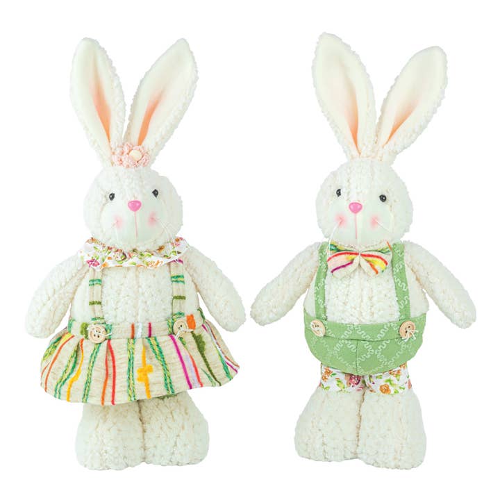 Fluffy Folk Easter Bunny Stander 2 Assorted for wholesale by Hanna's Handiworks