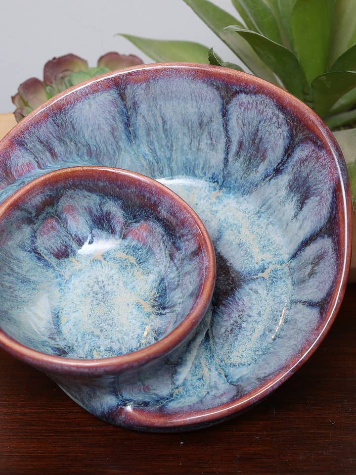 Artisan Swirly Bowls- Assorted Case Pack for wholesale by Sawdust and Clay