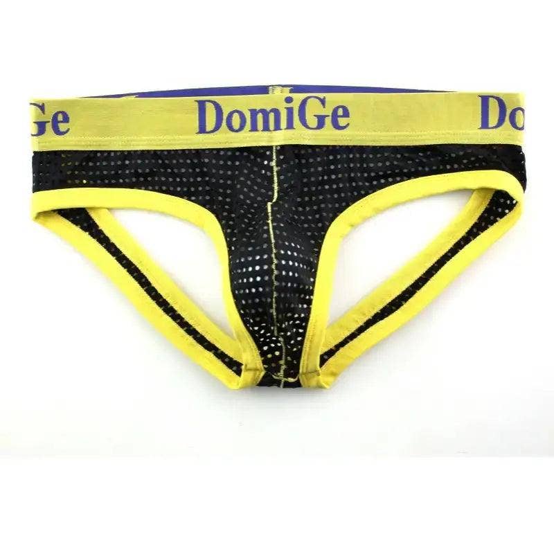 DomiGe - Vente Sous-vêtements – homme - Jockstraps Bold & Breezy pour hommes avec ceinture à logo - Sous-vêtements pour hommes Unleash Your Freedom10