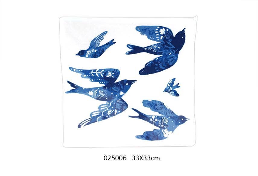 Faye - Wholesale Disposable Napkin - Pack of 20 'Watercolor' Paper Napkins 33 x 33 cm0