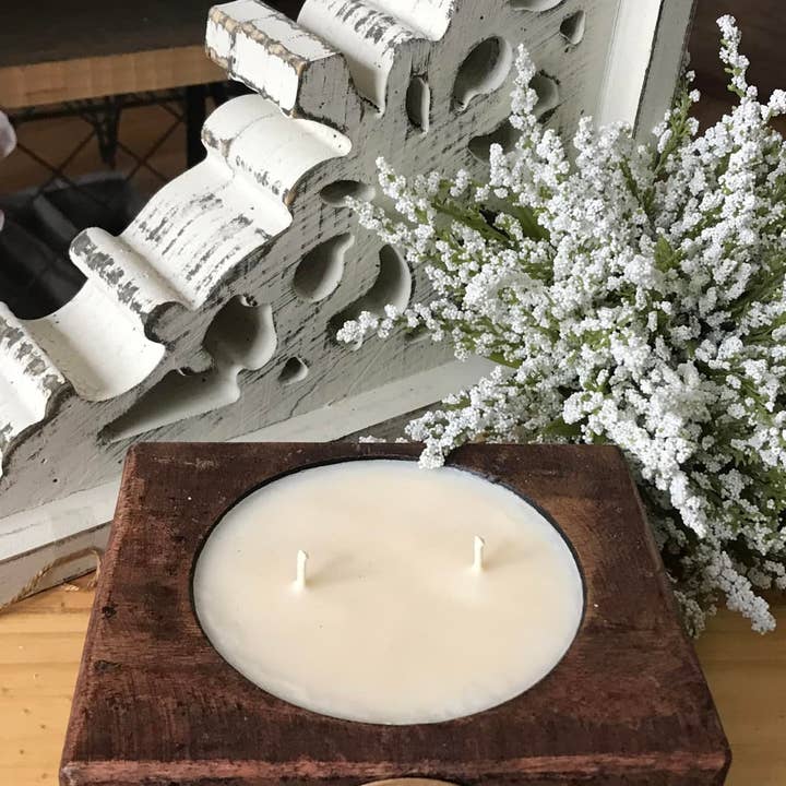 Lost in the Woods candle company - Wholesale Jar/Filled Candle - One hole cheese mold Candle - 20 options0