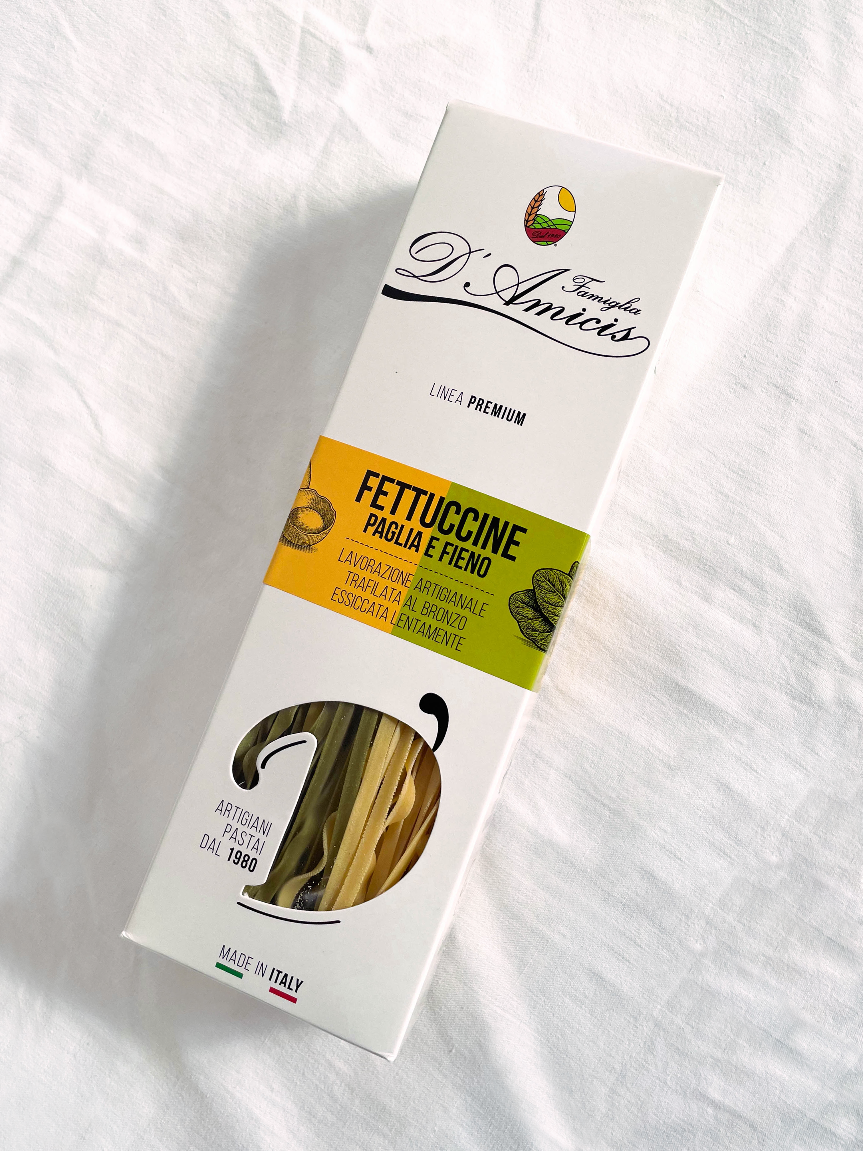 OLIO DI SERRA - Venta al por mayor Pasta - Fettuccine Paglia e Fieno (400 g)0