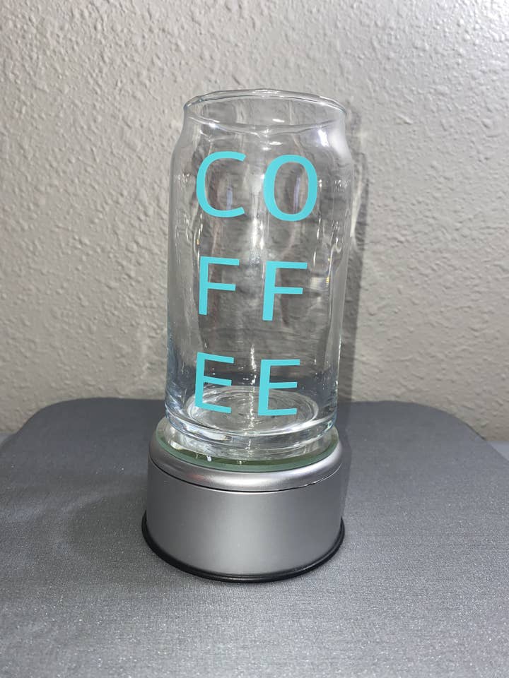 Verre de canette de bière café pour la vente par Sassy Anna Creations