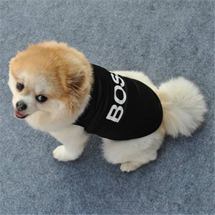 Furr-Baby Gifts - Wholesale Pet Costume - Dog - Security Clothing for Dogs Summer Pet T-shirt Costume