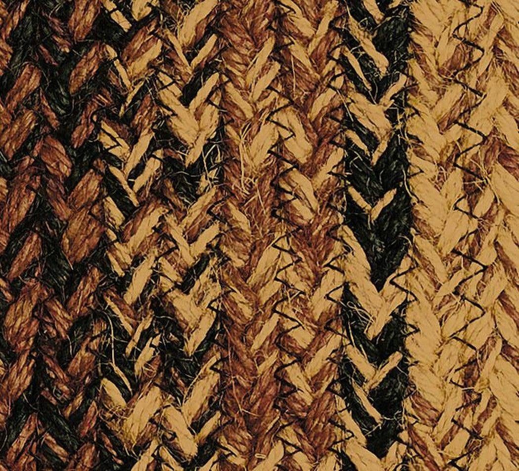 IHF HOME DECOR/IHF RUGS - Wholesale Area Rug - Cappuccino Braided Jute Area Rug & Table top BR-201

9