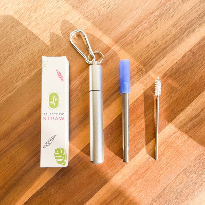 BambooByTundra – wholesale Drinking straw – Telescopic Straw Set7