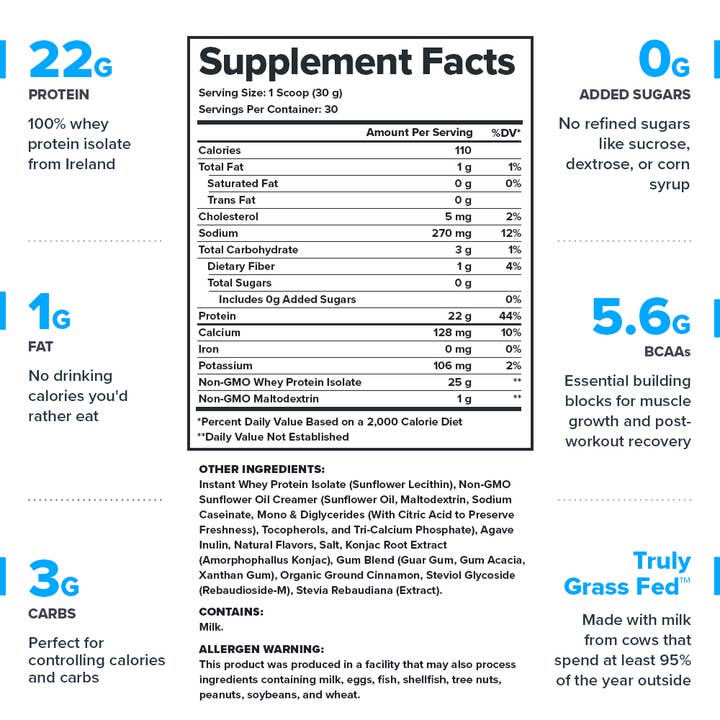 Legion Athletics, Inc. – wholesale Protein/superfood powder – Legion Whey+ Natural Whey Protein Powder - 30 Servings (Banana Bread)1