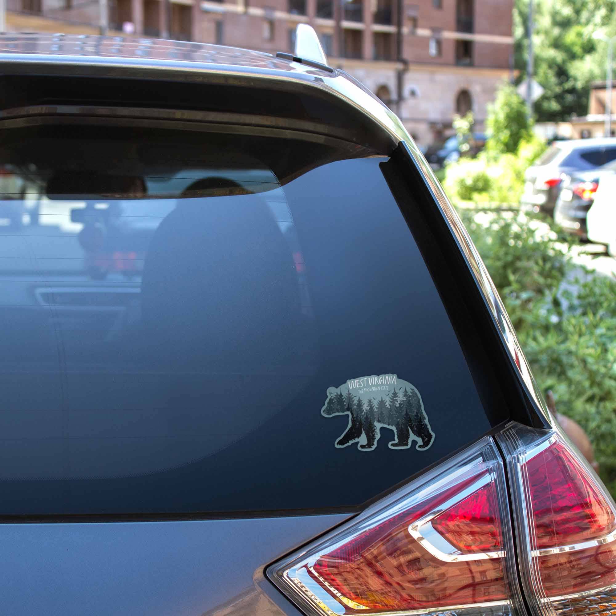 Sentinel Supply - Wholesale Sticker - Custom Black Bear Stickers - Name Drop Nature Decals2