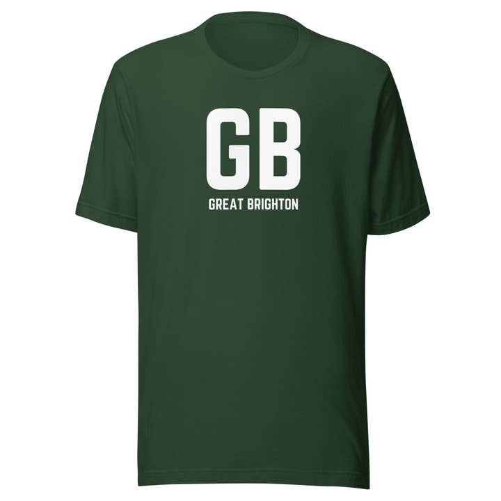 GB Great Brighton T-shirt for wholesale by Jolly & Goode
