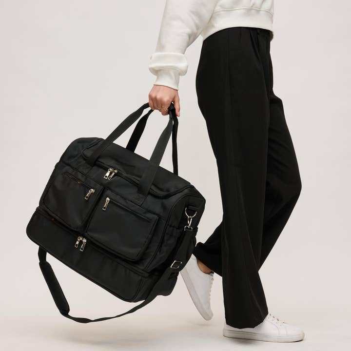 Expedition Plus - Multi Compartment Travel Weekender for wholesale by Urban Expressions
