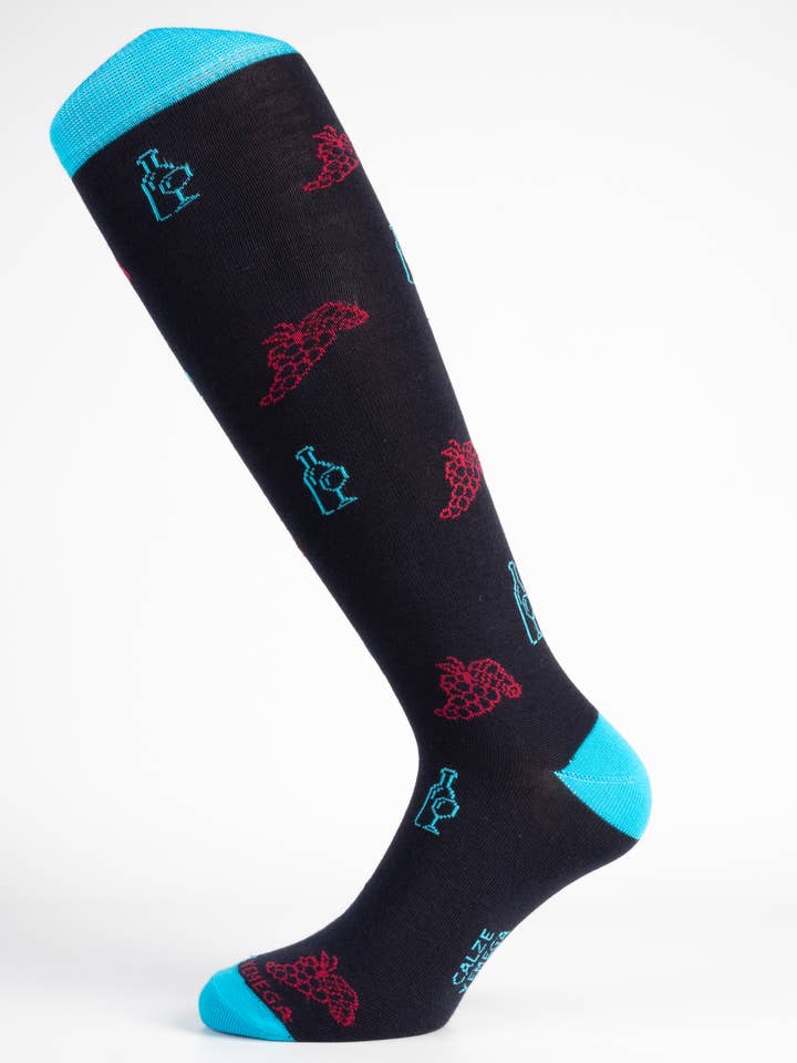 Chaussettes Grape pour hommes pour la vente par Calze Yemega