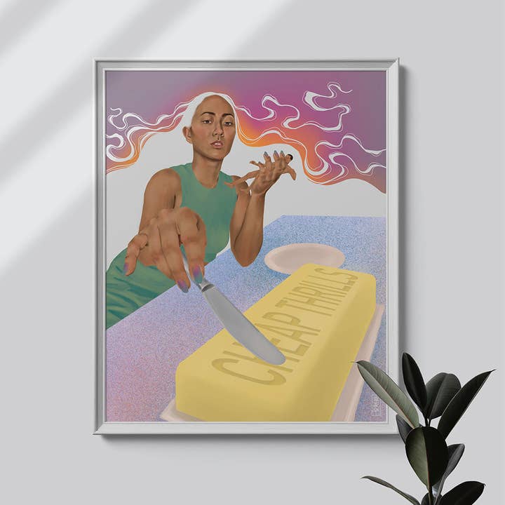 Maneater Print for wholesale by Naicha Studio