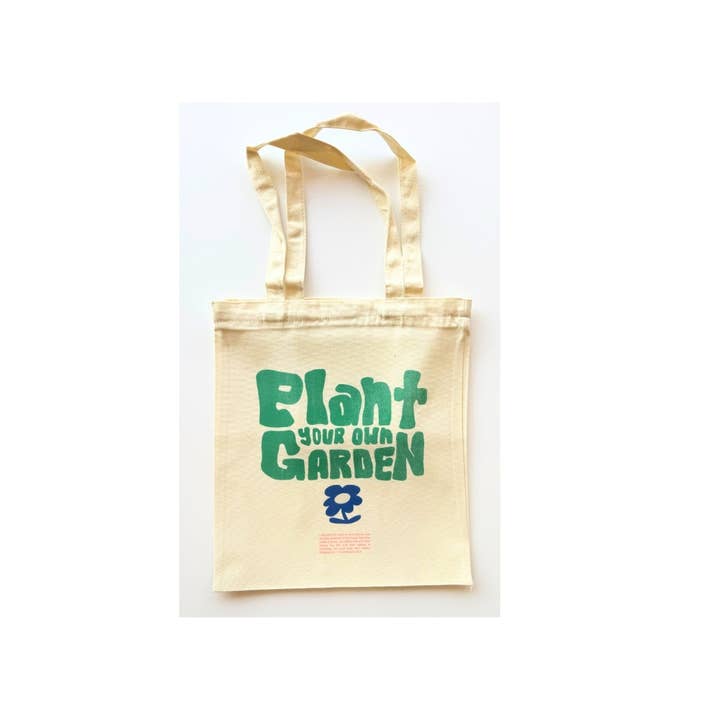 Canvas Tote-PLANT YOUR OWN GARDEN for wholesale by Jumble&Co
