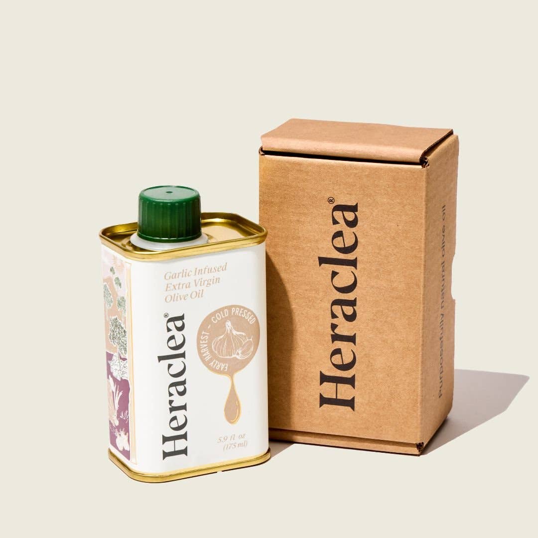 Heraclea Food Co. – wholesale Olive oil – Garlic Infused EVOO2