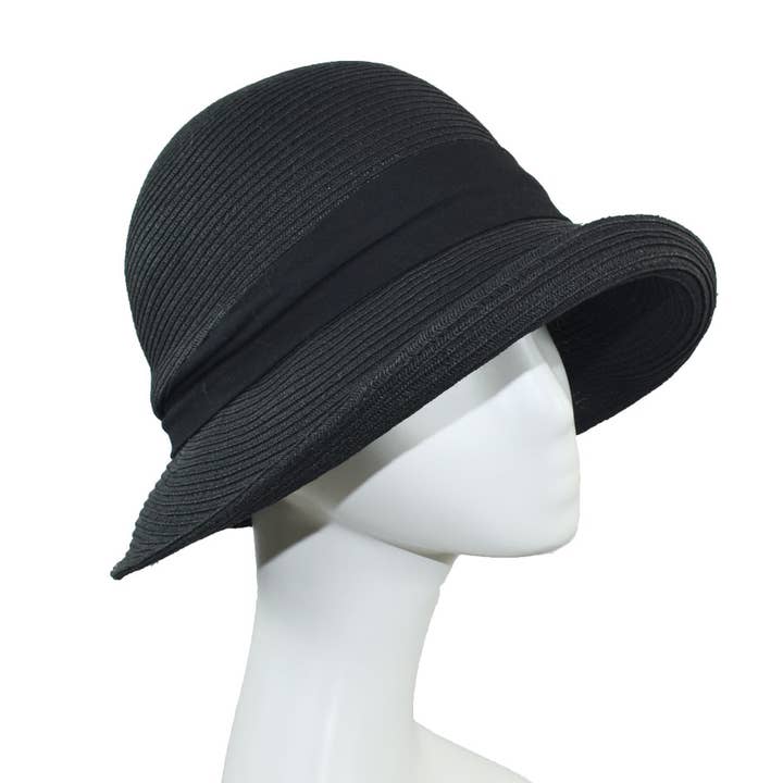 Dupatta Designs - Wholesale Straw Hat - Women's - Savannah Asymmetrical Hat