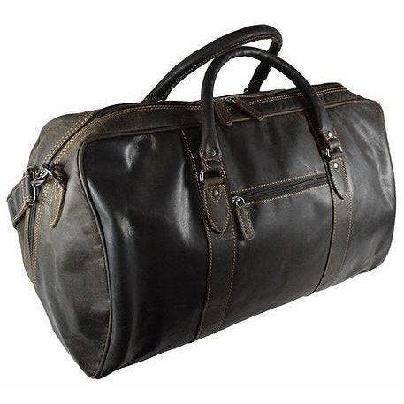 Greenwood Leather - Wholesale Weekender Bag - Unisex - Leather Overnight Travel Bag Victoria GW127957