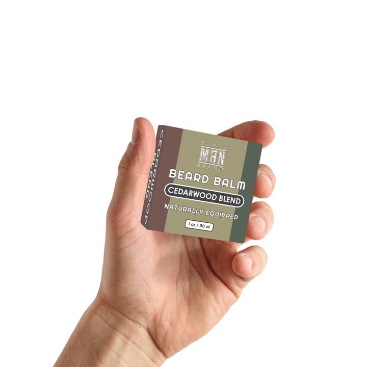 The Man Brand – wholesale Beard styling product – Cedarwood Blend Beard Balm2