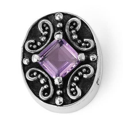 "Drama Queen" slide charm for wholesale by Lori Bonn