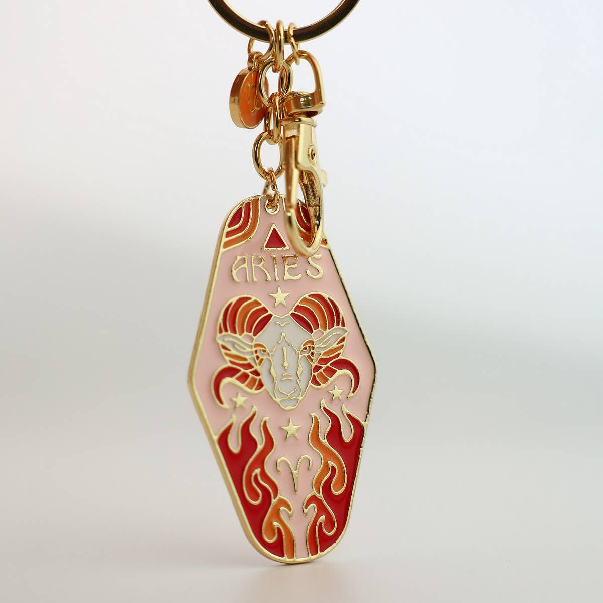 ACCITY - Wholesale Keychain - Women's - Zodiac Motel Keychain – Retro Enamel Design_CWMM101979