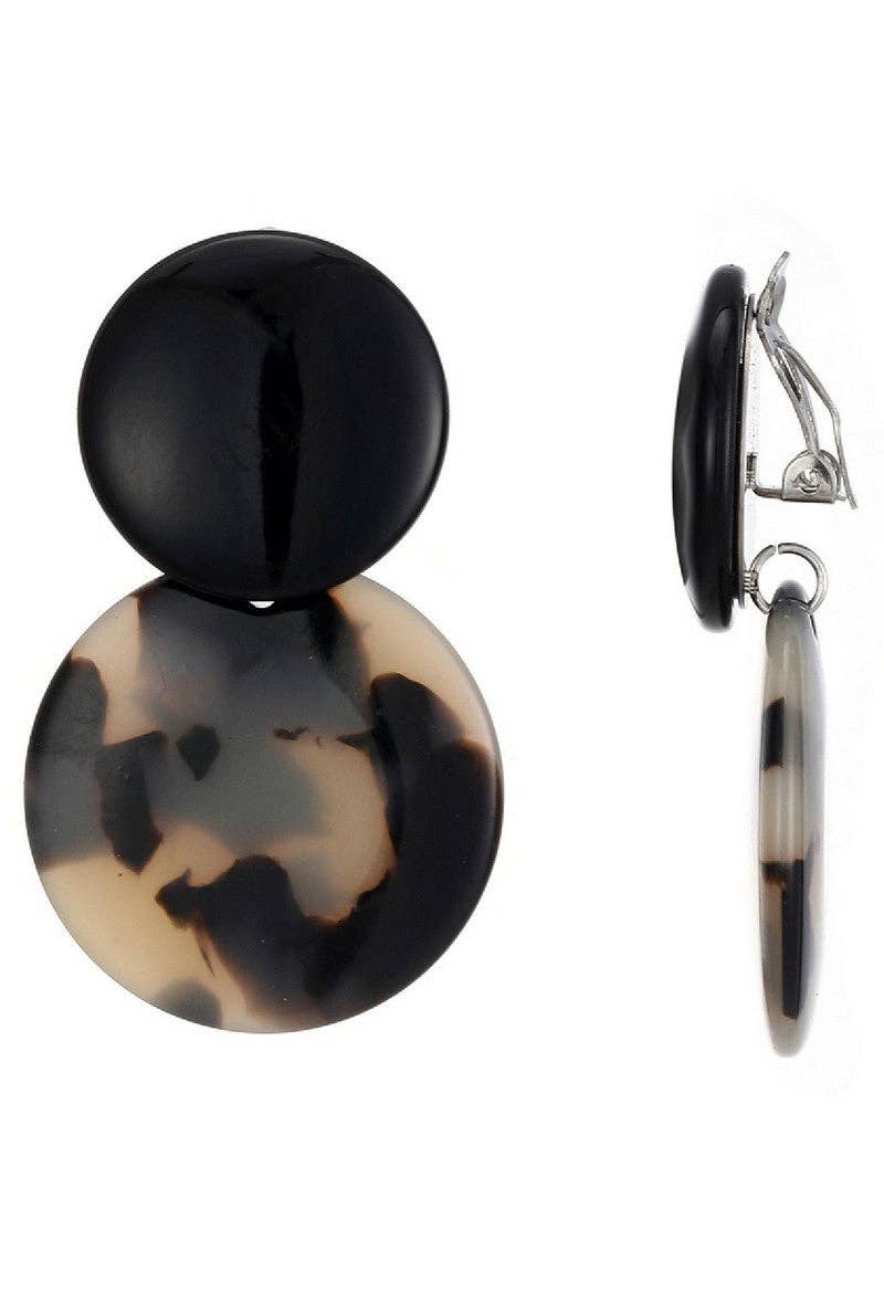 BELLE MISS - Wholesale Clip-On Earrings - Nuala clip-on earrings in stainless steel2