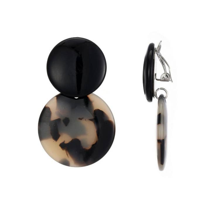 BELLE MISS - Wholesale Clip-On Earrings - Nuala clip-on earrings in stainless steel2