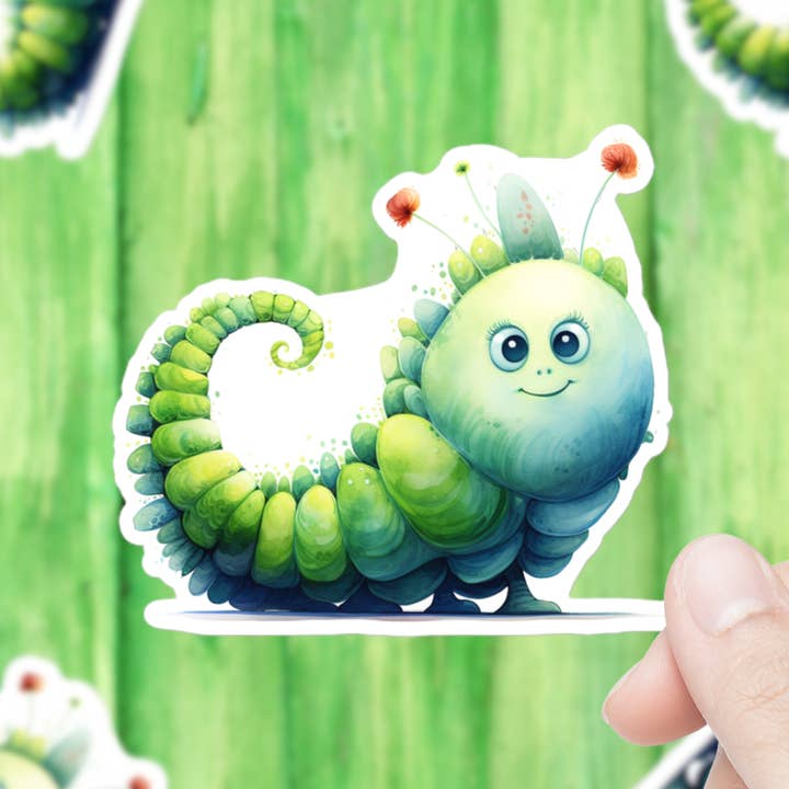 Simpatico adesivo Caterpillar per la vendita all'ingrosso da parte di Mystical Clarity