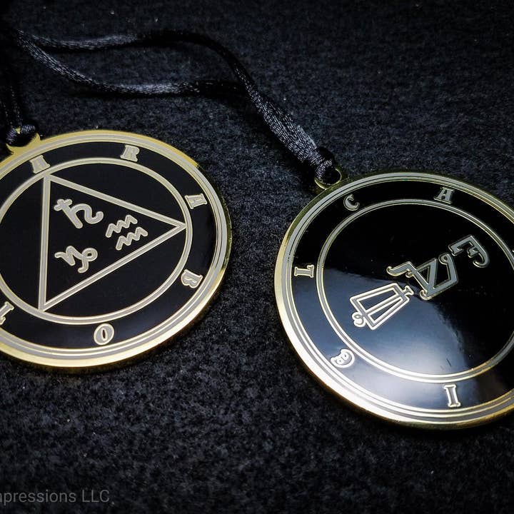 Goetic Impressions - Wholesale Individual Charm/Pendant - Archangel Cassiel Sigil Pendant