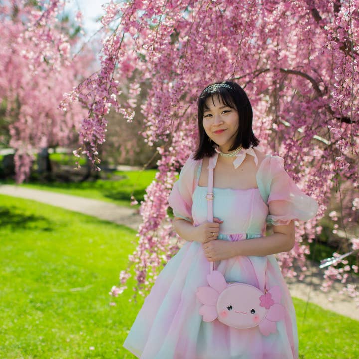 Agi Jagi Shop - Wholesale Crossbody bag – Women's - Agi the Axolotl Crossbody Purse12