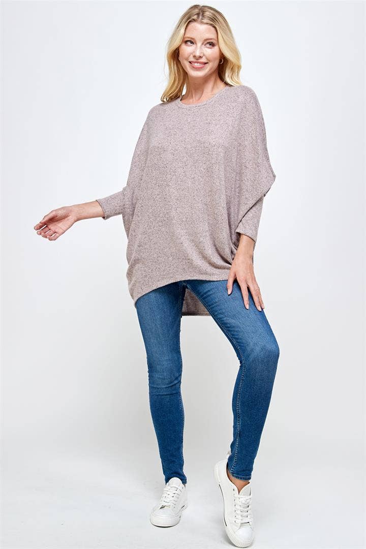 Caramela - Wholesale Knit Top - Women's - 2568-Brooke1