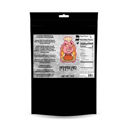 Pepper Pig! for wholesale by Smokin' Swine BBQ Sauce