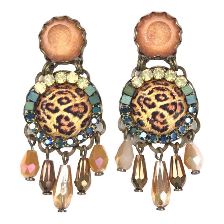 melizijewelry - Wholesale Dangle Earrings - LONG PANTHER EARRINGS EXCLUSIVE FOR FAIRE2