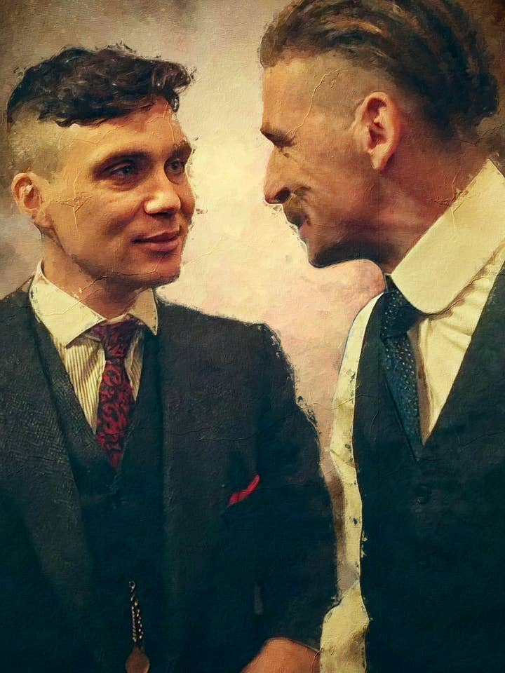 P.B Shelby Brothers No.2 Metal Wall Sign 10x8" for wholesale by The Shizzle Print Co